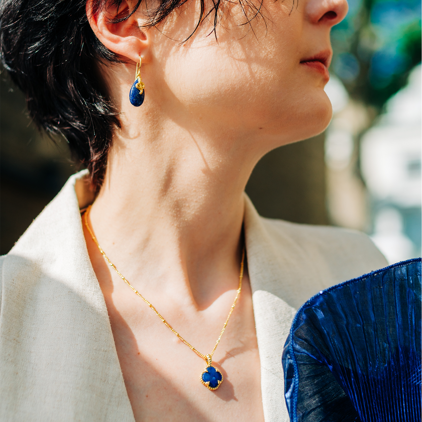 Tyche Gemstone Necklace Pariba Onyx