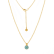 Charis Ronde Edelsteen Ketting Pariba Onyx