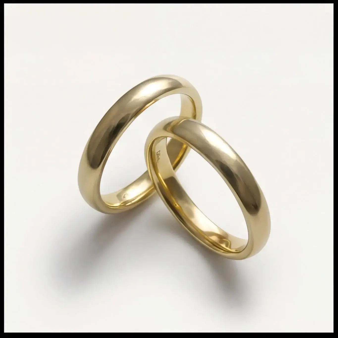 3mm Gold Wedding Band – Classic Lyra – 9ct/14ct/18ct Gold