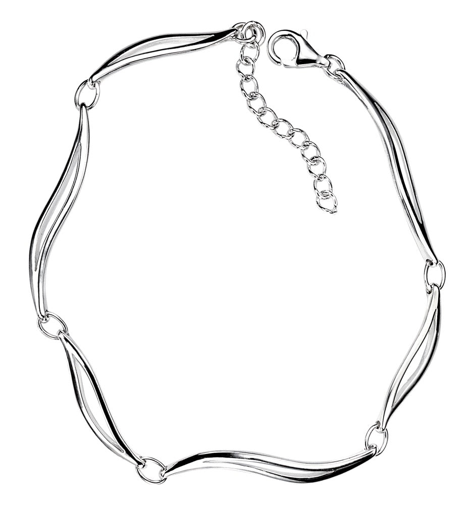 Beginnings Linked Leaves Bracelet