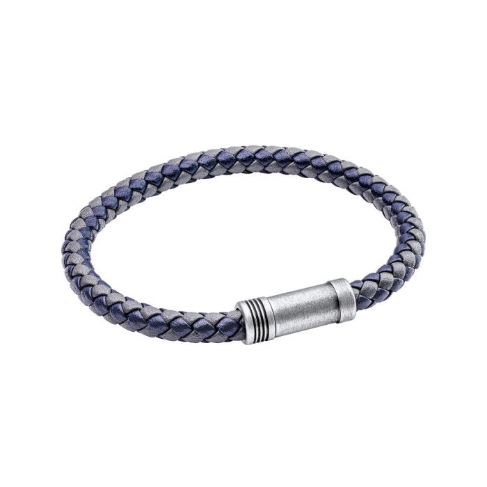 Fred Bennett Armband aus gewebtem Leder, bicolor