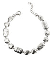 Beginnings Hammered Multi Link Bracelet