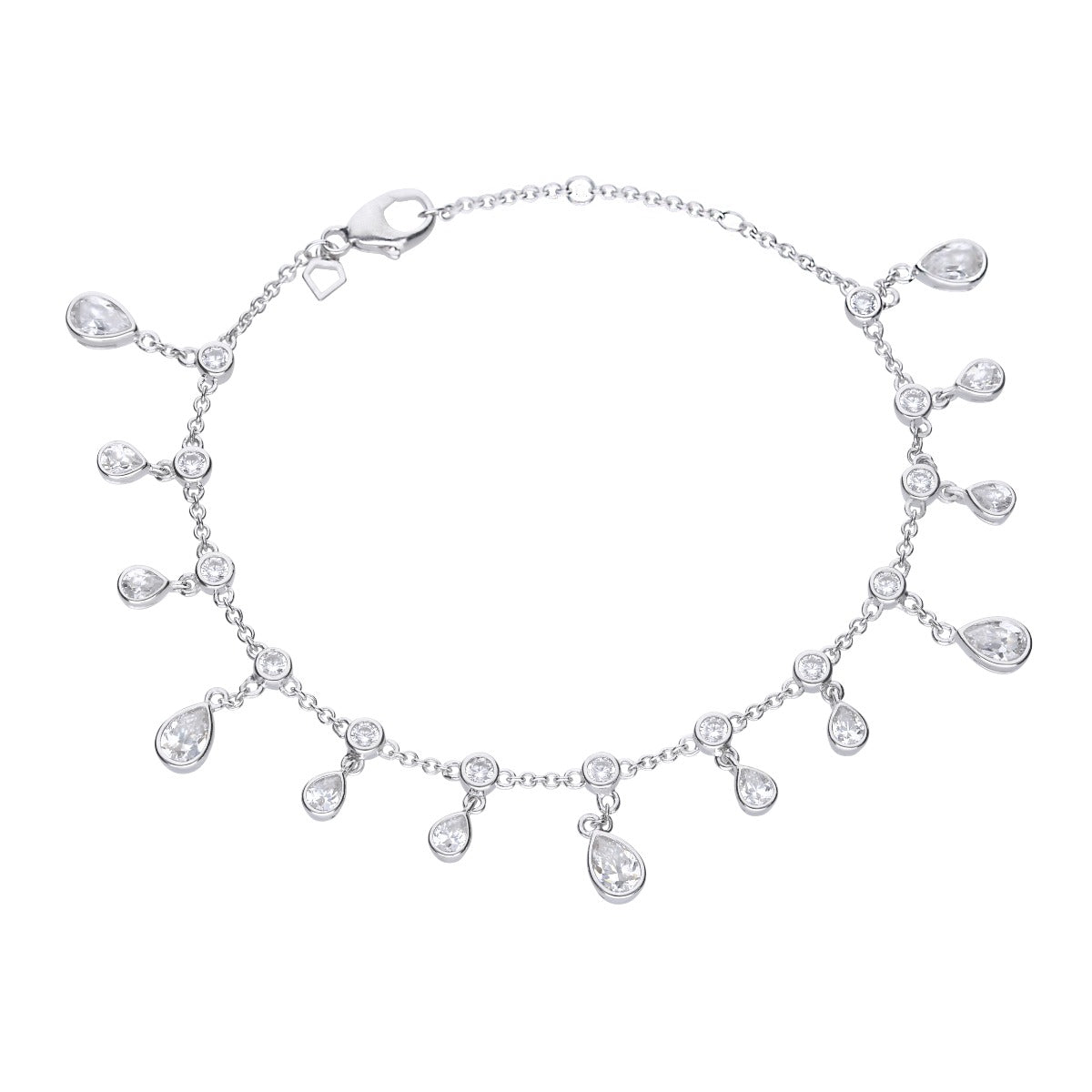 Diamonfire Mehrreihiges Zirkonia Armband
