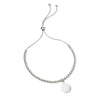 Beginnings Knebelarmband mit Scheibe