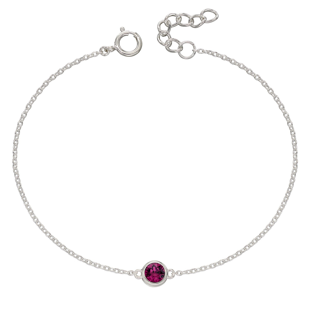 Beginnings Crystal Birthstone Bracelet