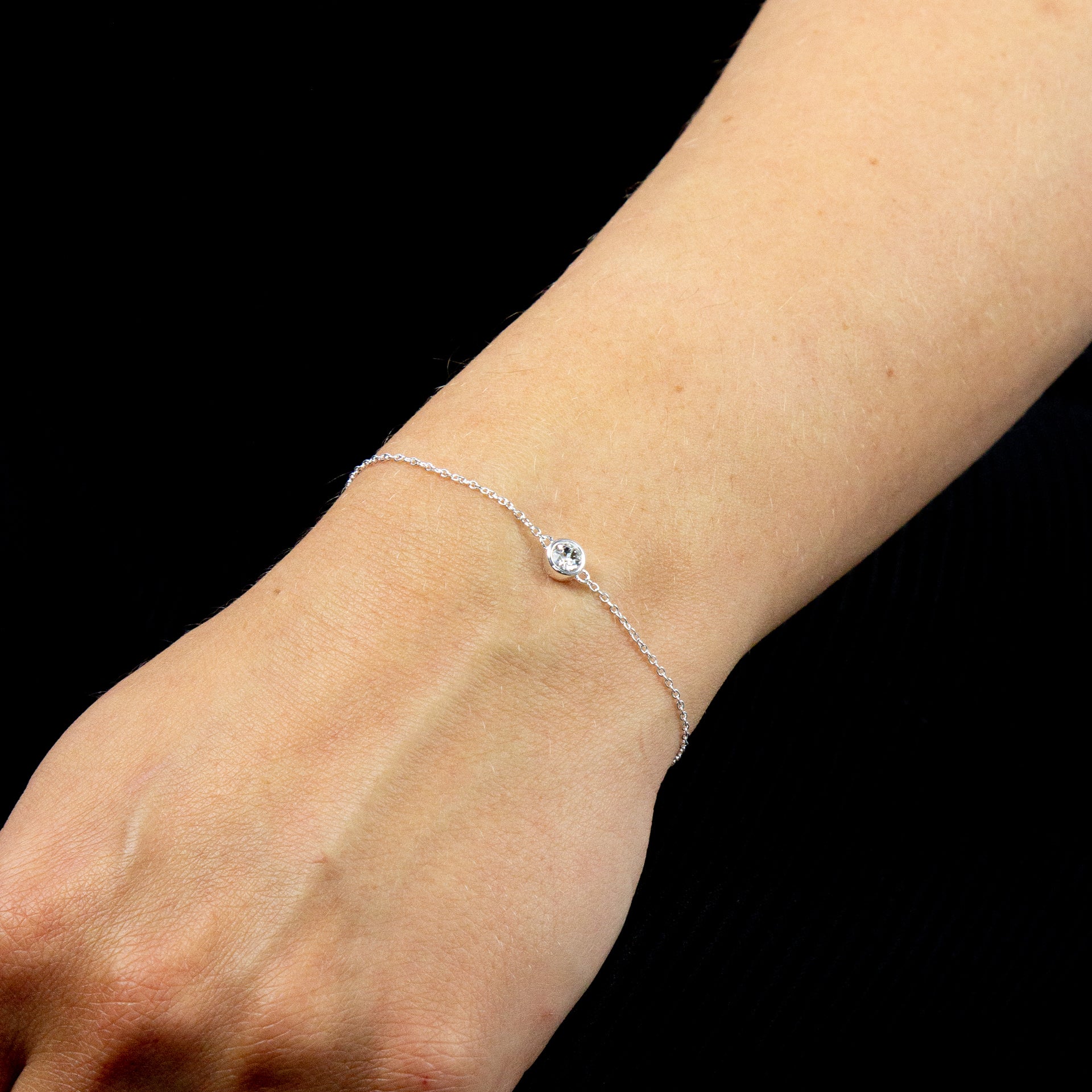 Beginnings Crystal Birthstone Bracelet