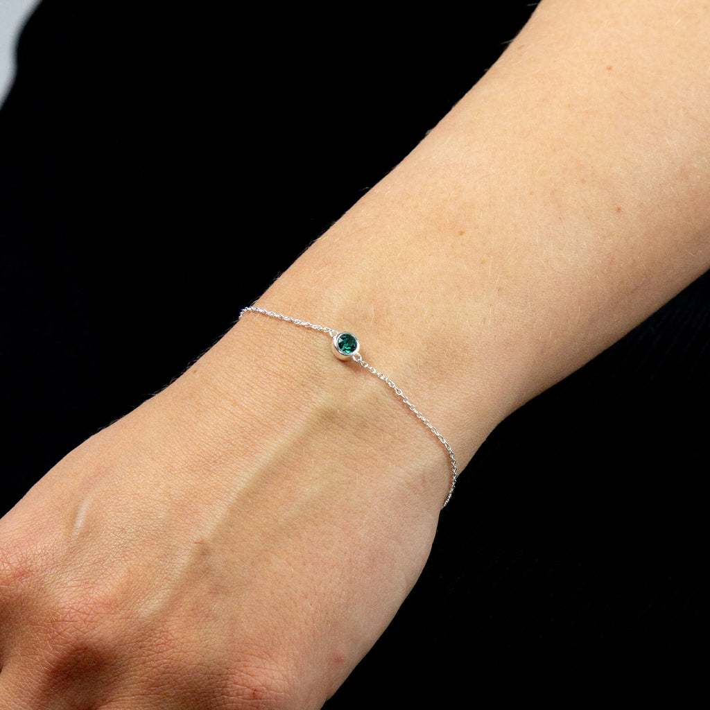 Beginnings Crystal Birthstone Bracelet
