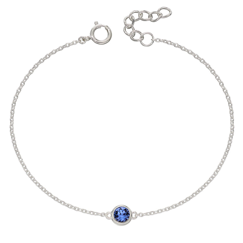 Beginnings Crystal Birthstone Bracelet