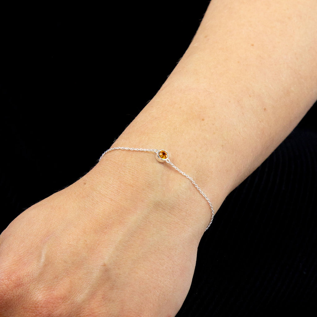 Beginnings Crystal Birthstone Bracelet