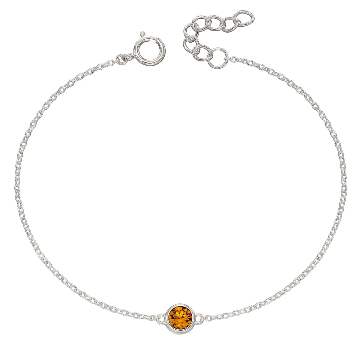 Beginnings Crystal Birthstone Bracelet