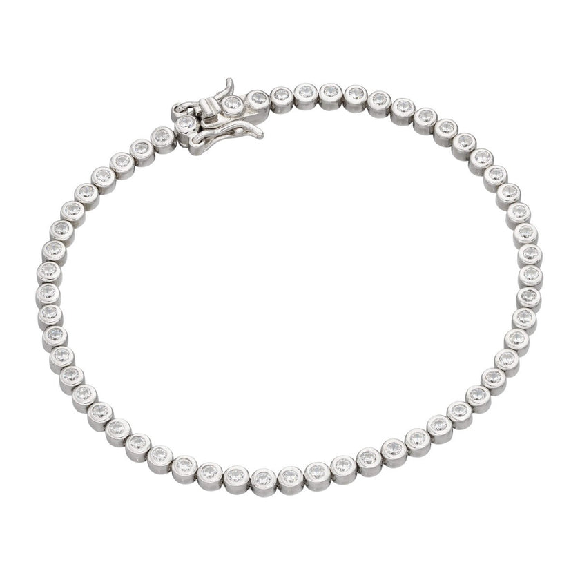 Beginnings Armband met Zirkonia in Kastzetting