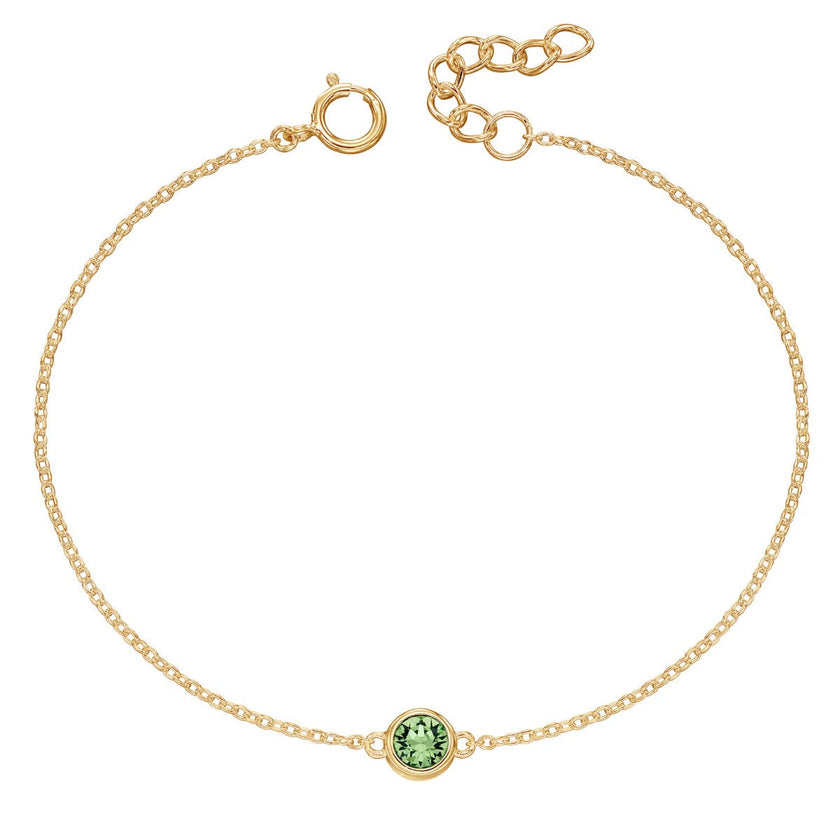 Beginnings Crystal Birthstone Bracelet