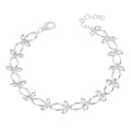 Beginnings Leaf Trio Chain Bracelet