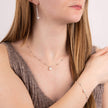 Diamonfire Station Bracelet with Shell Pearl