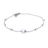 Diamonfire Station Bracelet with Shell Pearl