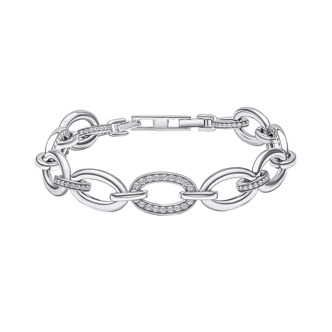 Diamonfire Armband mit ovalen Gliedern