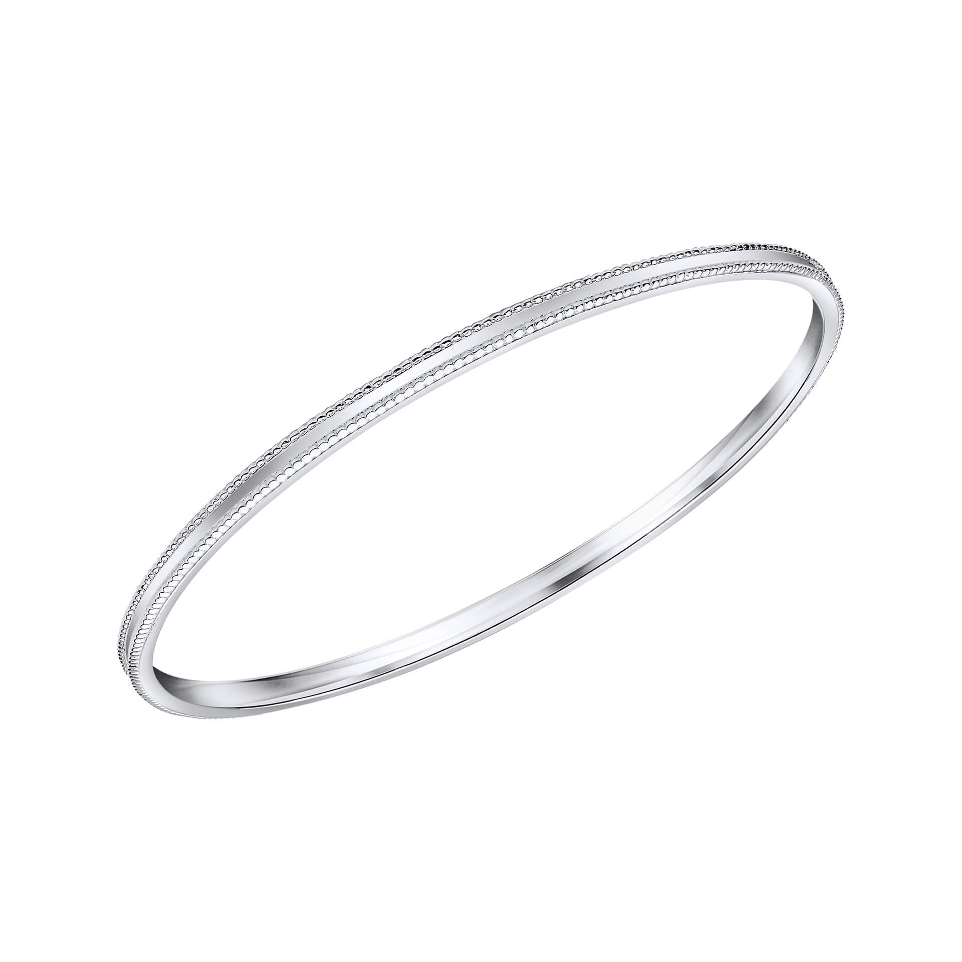 Beginnings Millegrain Bangle