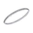 Beginnings Twisted Rope Textured Bangle
