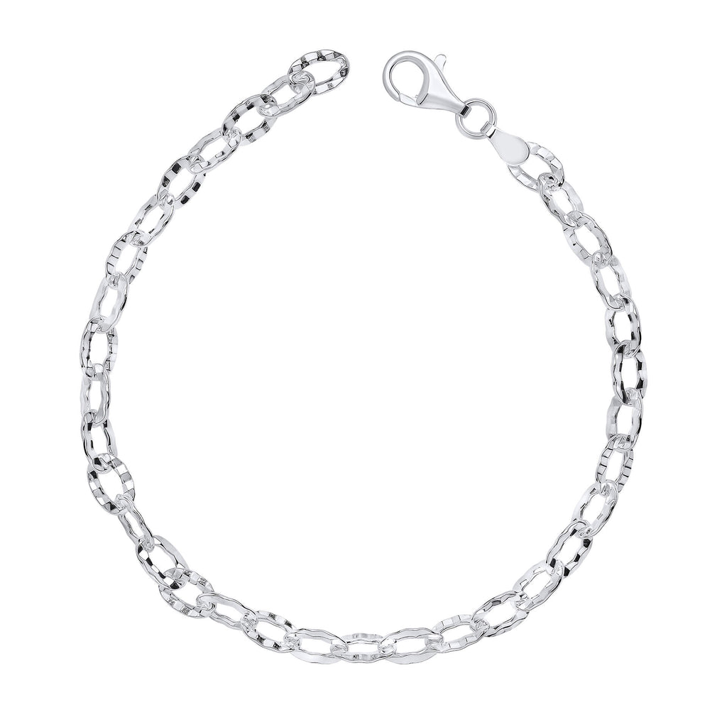 Beginnings Textured Anchor Chain Bracelet