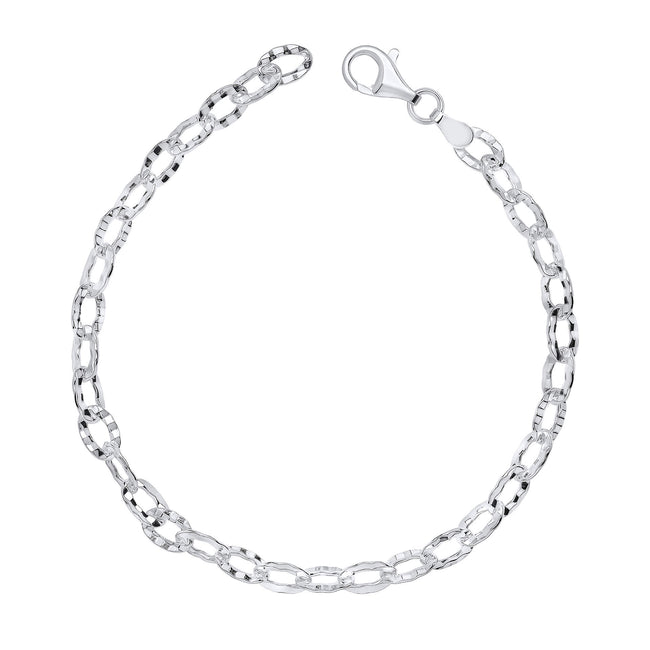 Beginnings Textured Anchor Chain Bracelet