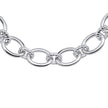 Beginnings Oval Link Bracelet with Textured Connection Links