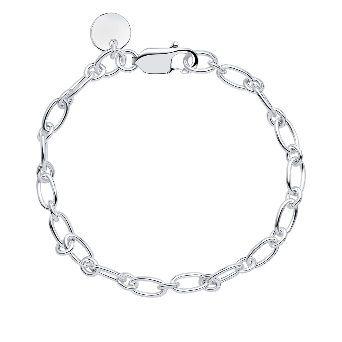 Beginnings Lange Gliederketten-Armband mit Tag