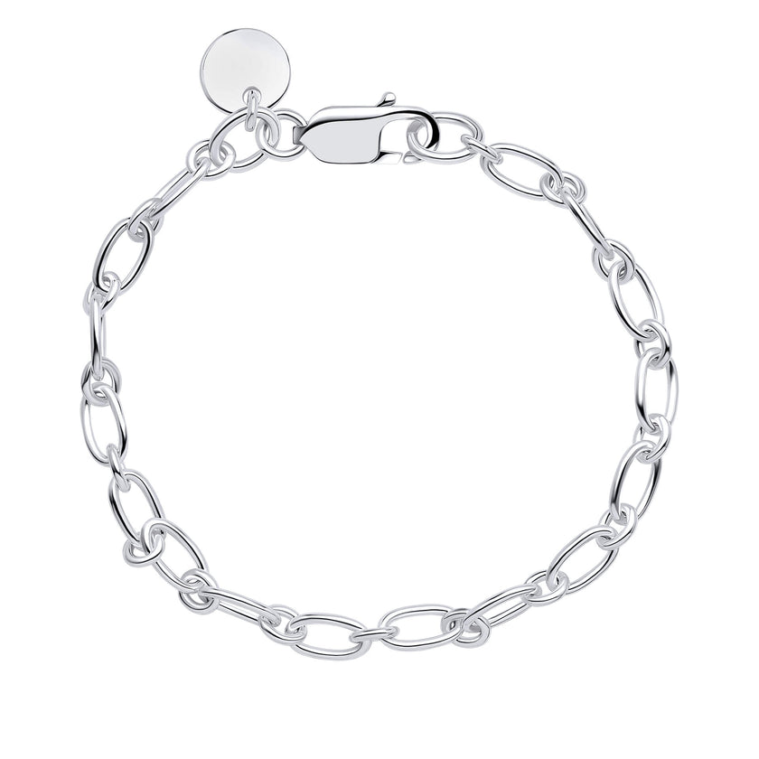 Beginnings Lange Gliederketten-Armband mit Tag