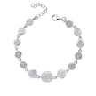 Beginnings Spray Textured Discs Bracelet