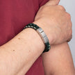 Fred Bennett Armband aus geflochtenem Leder