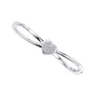 Beginnings Hinged Heart Bangle