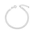 Beginnings Flat Herringbone Chain Bracelet