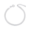 Beginnings Flat Herringbone Chain Bracelet