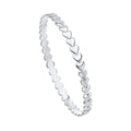 Beginnings Heart Sequence 6mm Bangle