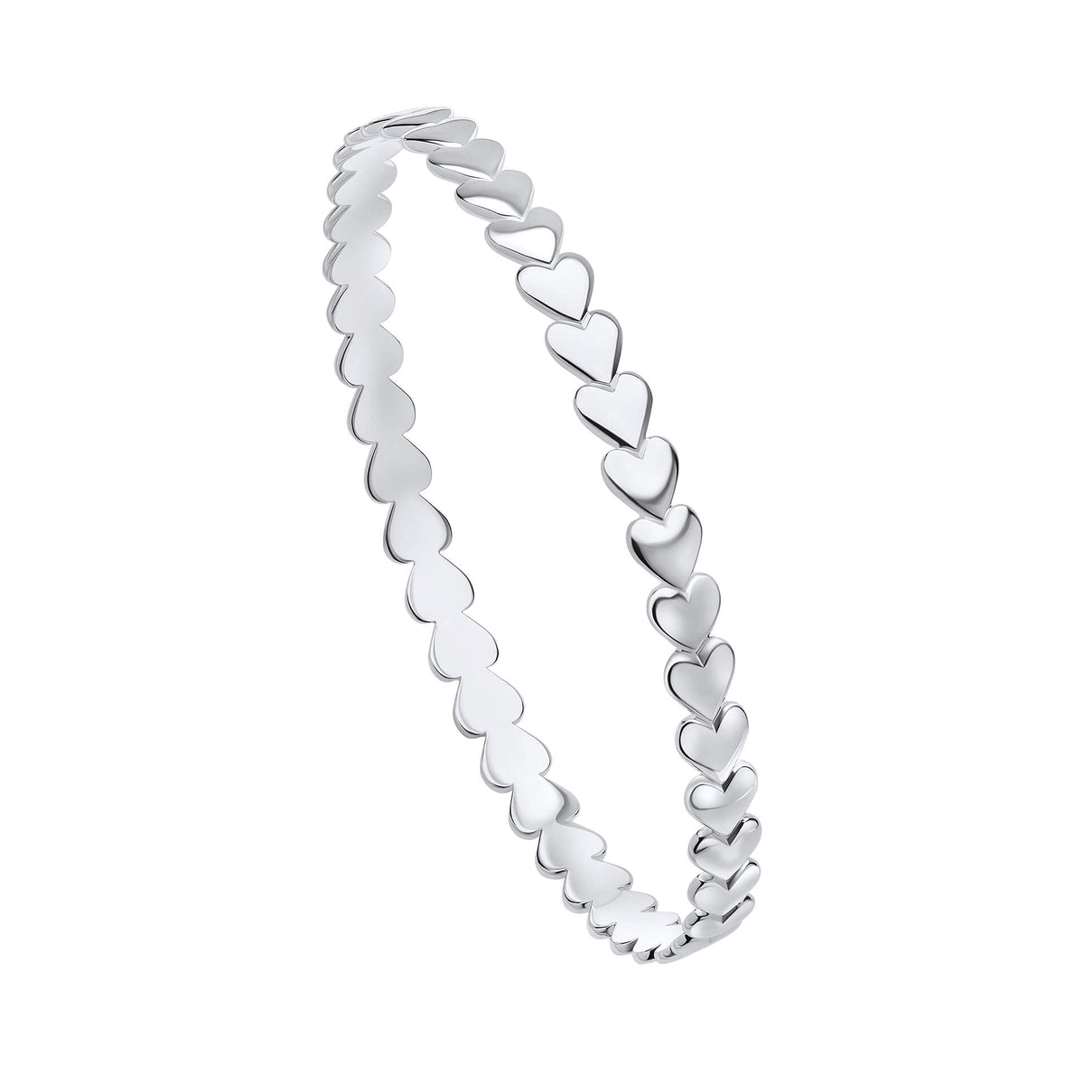 Beginnings Heart Sequence 6mm Bangle