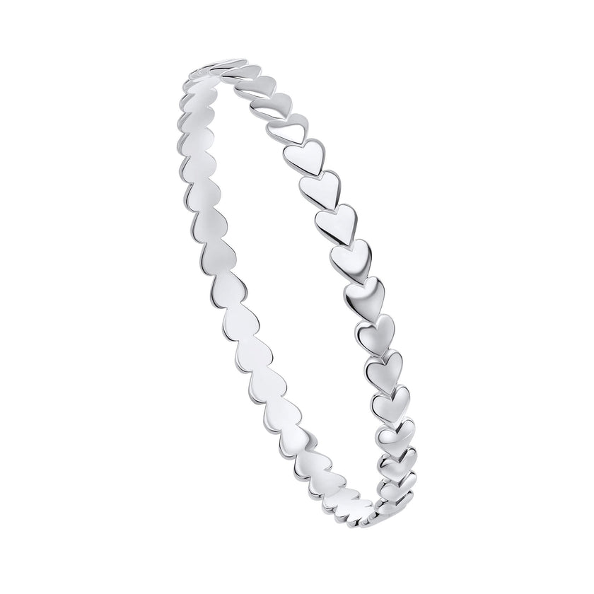 Beginnings Heart Sequence 6mm Bangle