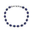 Diamonfire Oval Bracelet with Surround