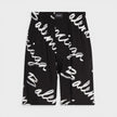 Pyjama Shorts Black White