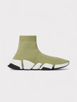 Balenciaga Speed 2.0 Recycled Trainers Knit Green