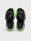 Balenciaga Track Sandals Clearsole Black Green