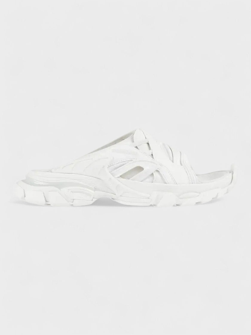 Balenciaga Track Slide Sandal White