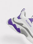 Triple S Wmns White Purple