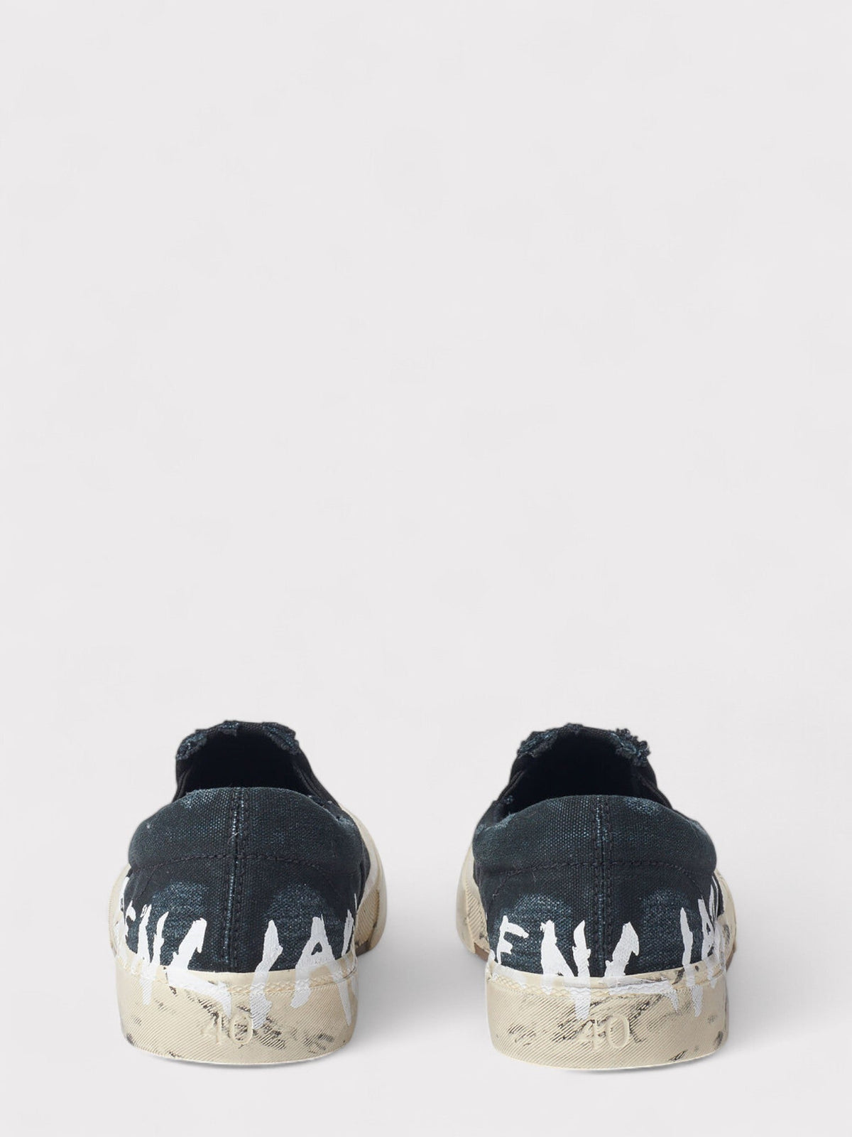 Balenciaga Wmns Paris Slip On Low Black