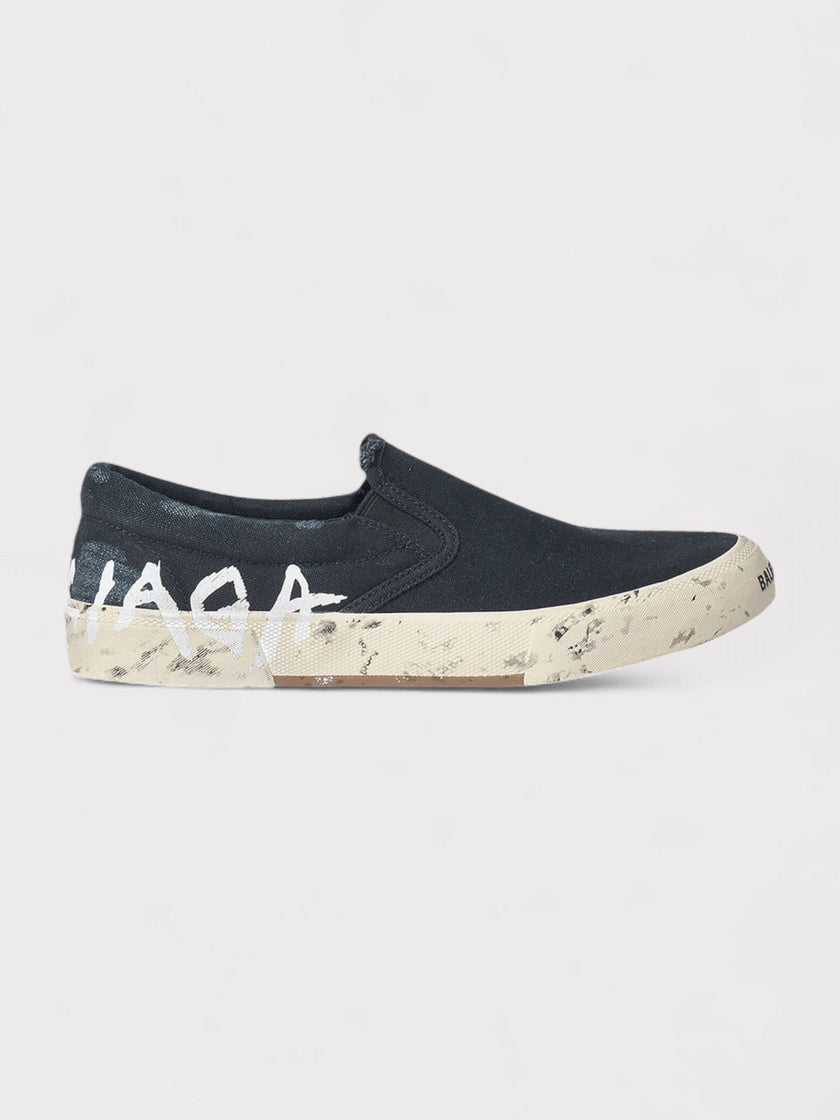 Balenciaga Wmns Paris Slip On Low Black