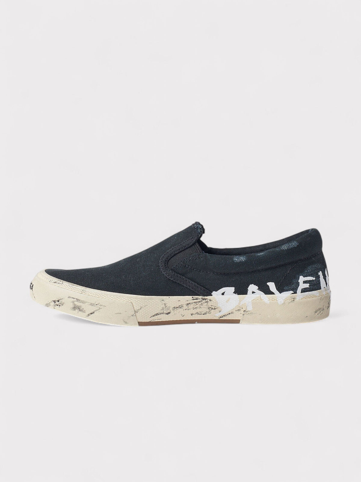 Balenciaga Wmns Paris Slip On Low Black