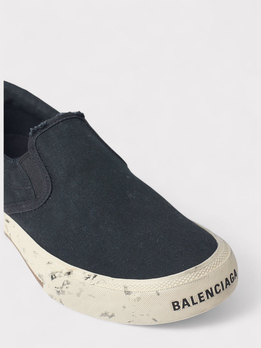 Balenciaga Wmns Paris Slip On Low Black