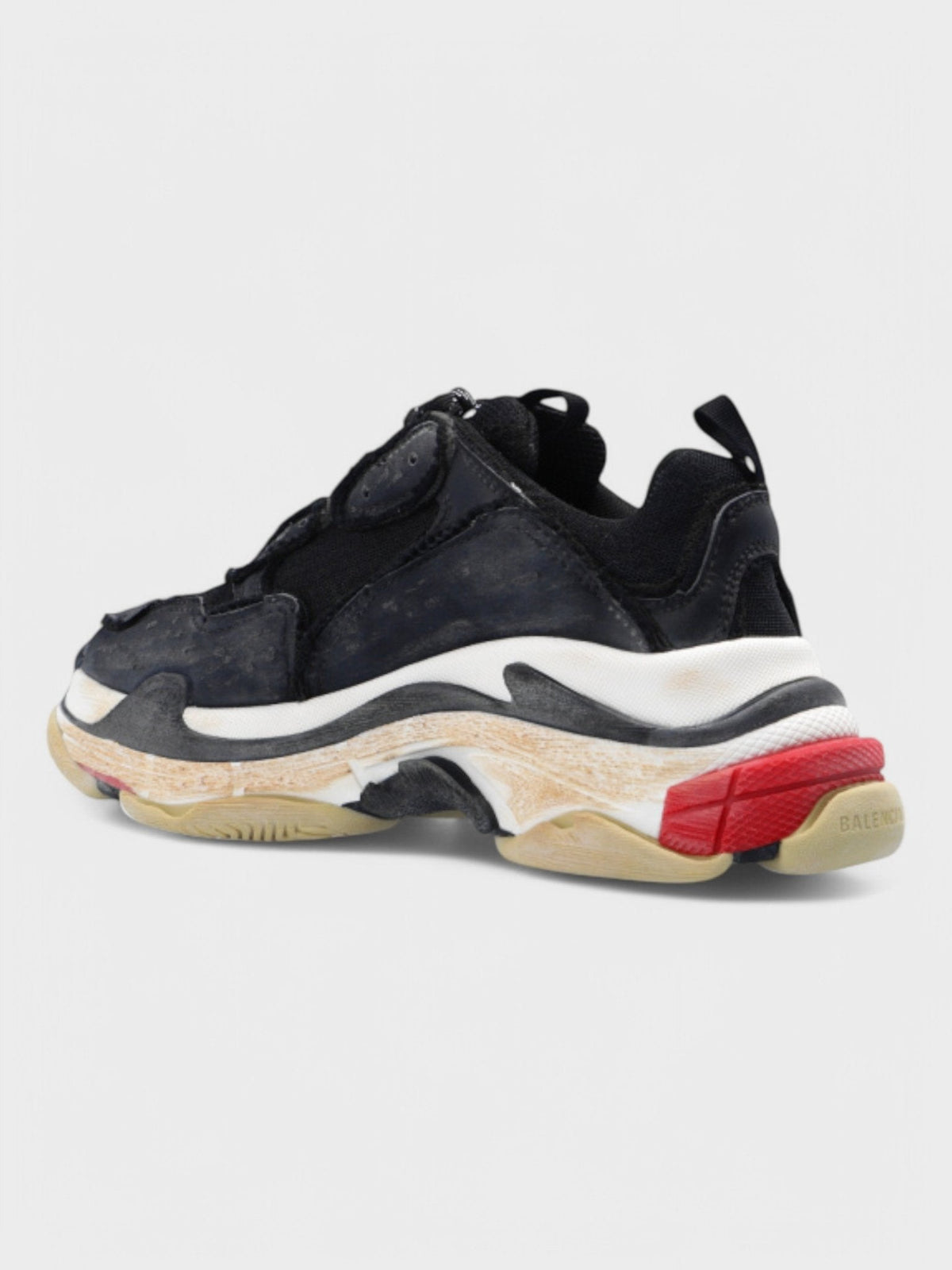 Balenciaga Wmns Triple S Sneaker 'DIY - Black Red'
