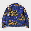 Bape Mix 1St Camo Duck Trucker Jacket Purple