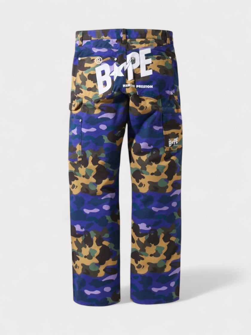 Bape x Heron Preston Worker Pant 1st Camo