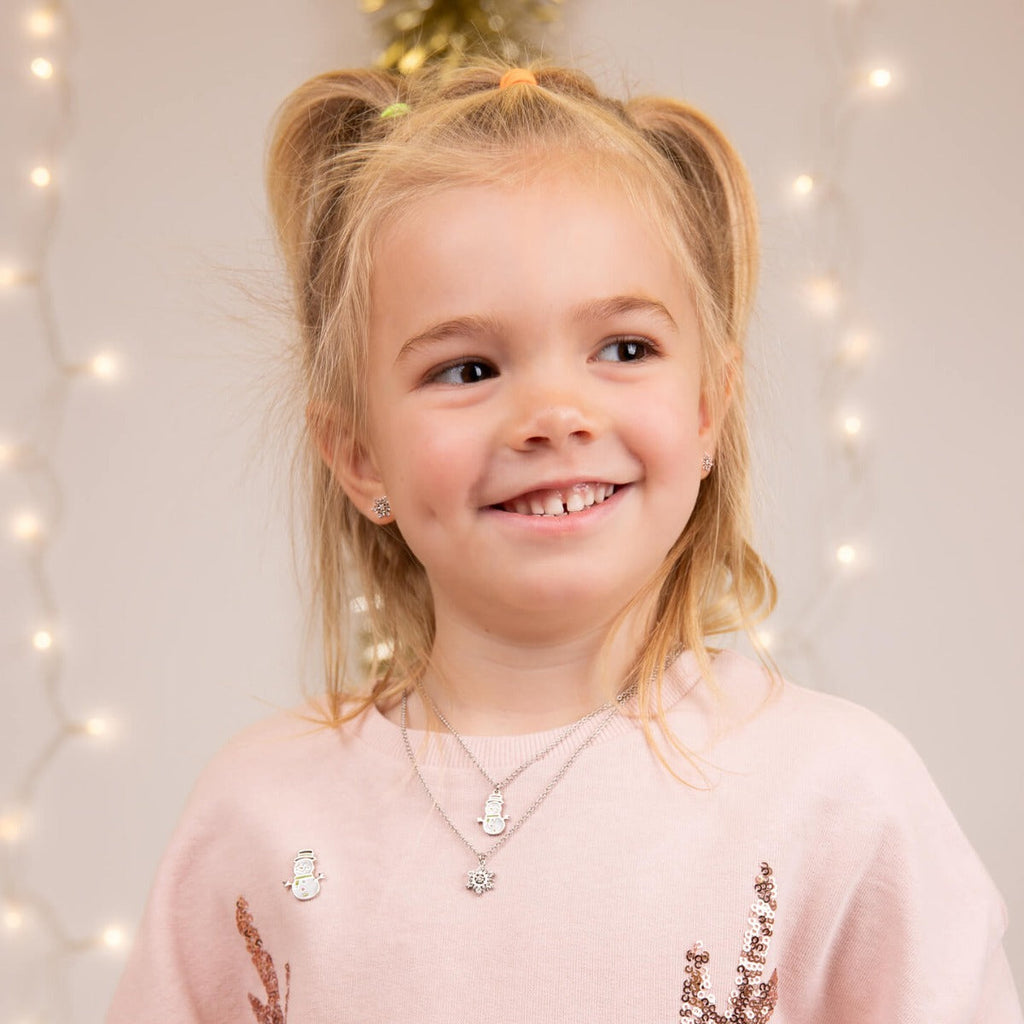 Beginnings Kidsmas Snowman Necklace