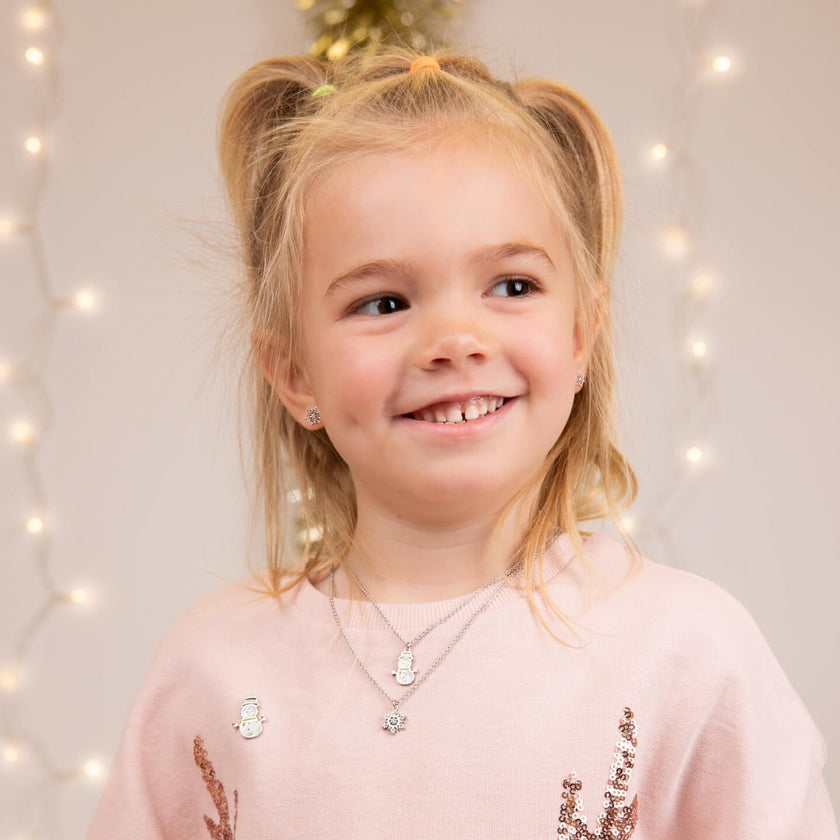 Beginnings Kidsmas Snowman Necklace